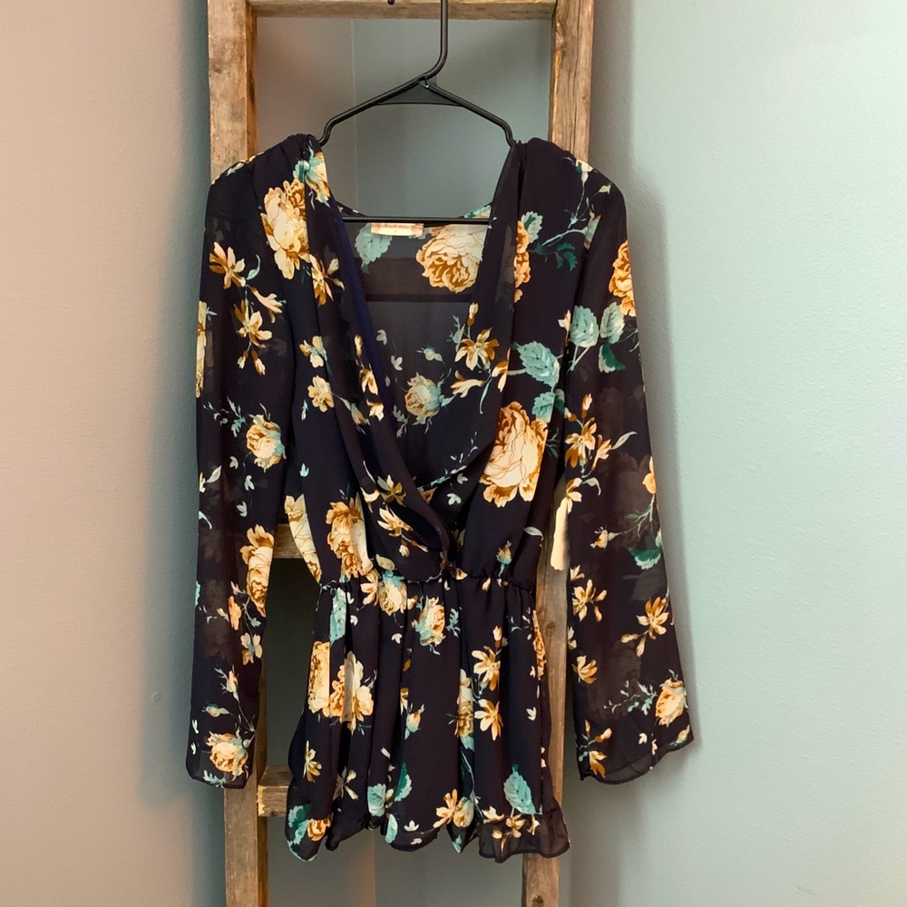 Floral Romper